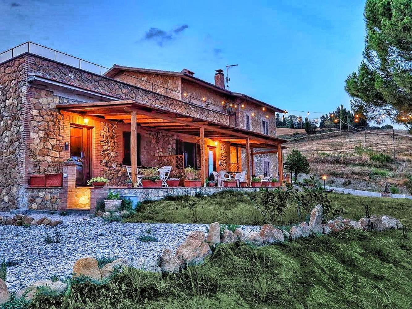 Agriturismo Il Casato Mag-Il Vaglio Pienza Buitenkant foto