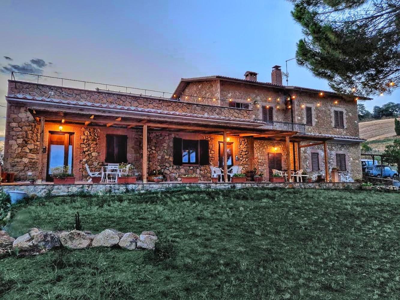Agriturismo Il Casato Mag-Il Vaglio Pienza Buitenkant foto