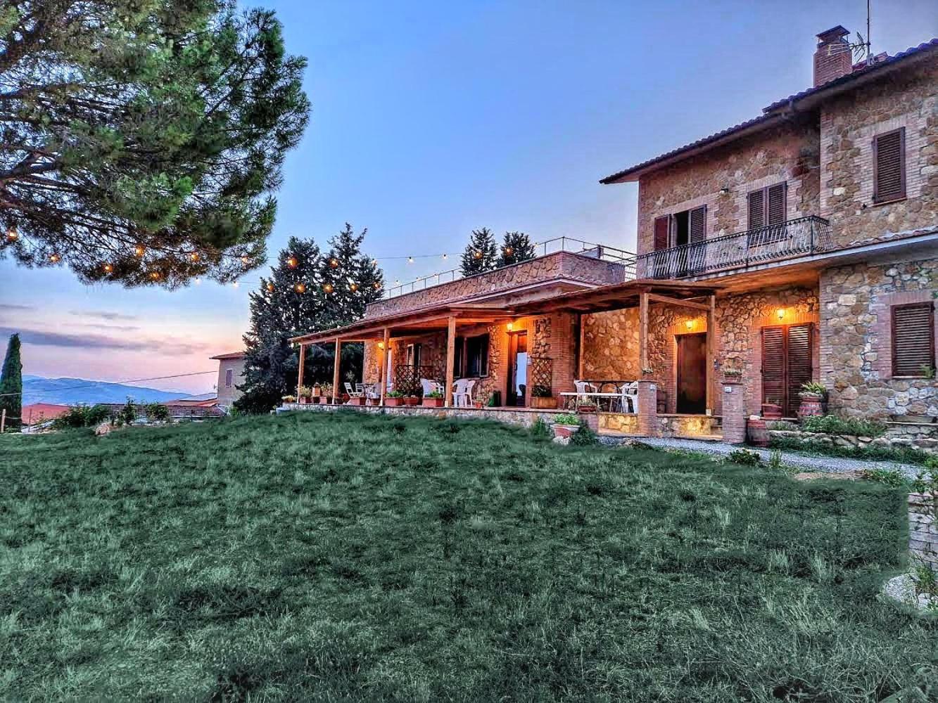 Agriturismo Il Casato Mag-Il Vaglio Pienza Buitenkant foto